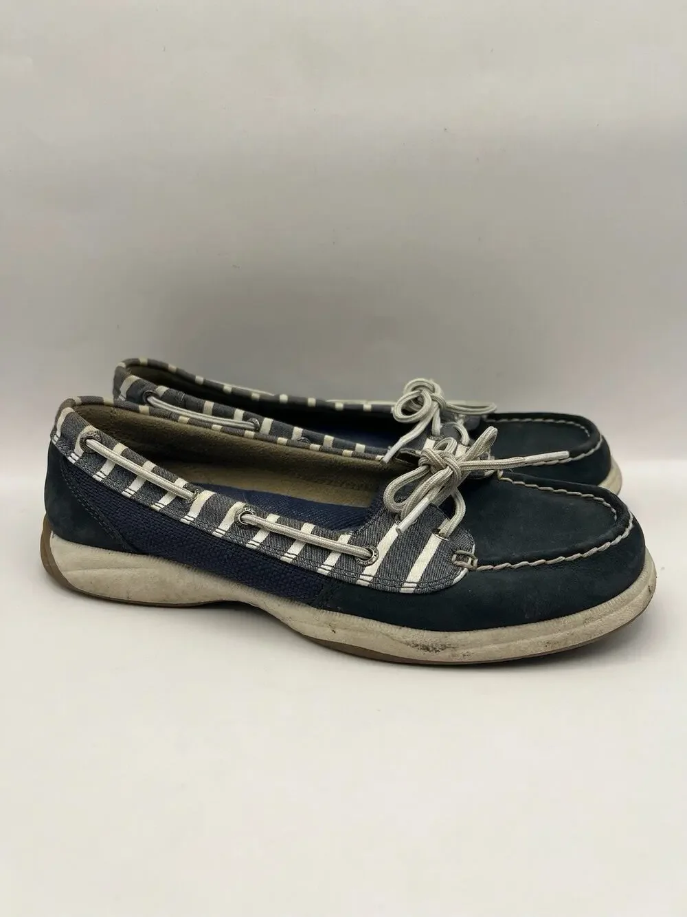 Sperry Angelfish Blue Boat Shoes Women Size 7.5